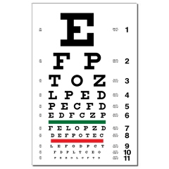 Eye Chart 20 200